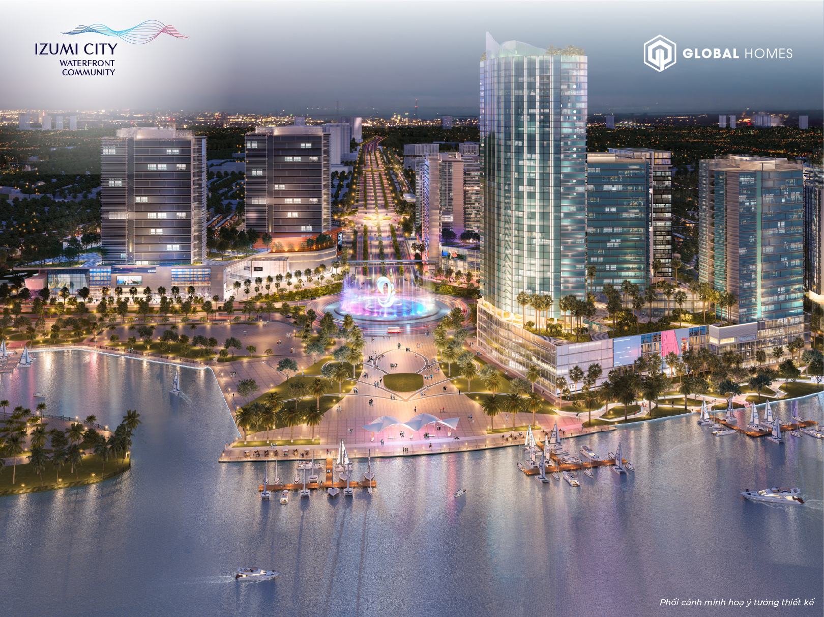 izumi city drive ghomes.vn 01